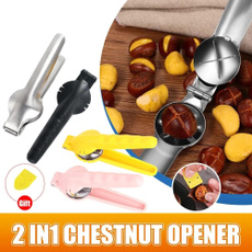 openernutcrackershellerkitchentool, chestnutsheathchestnutcutterchestnutopener, Kitchen & Dining, portablechestnutcutterhomechestnutclip