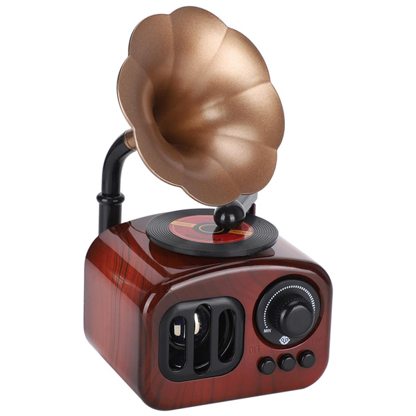 Fine Workmanship Phonograph‑Shaped Music Box, Widely Use Good Looking ...