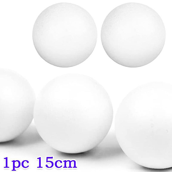 1pc Craft Foam Ball Smooth Styrofoam Polystyrene Balls for Craft and ...