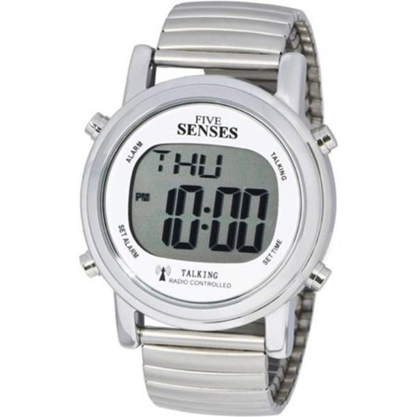 America Digital Accessories Bat 1021 Five Senses Atomic Talking Watch