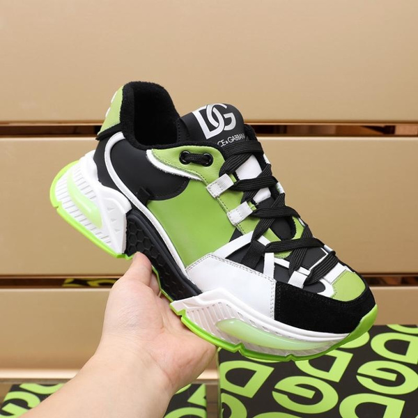 D&G Men's Luxury Green Sneakers Men's Running Street Sports Shoes | Wish