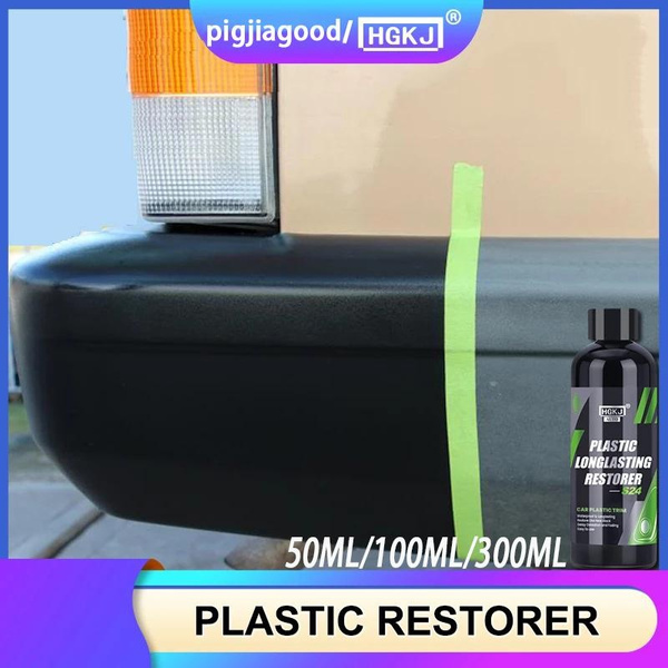 50ml Car Plastic Restorer Back Car Cleaning Polish Repair Coating Renovator  S24