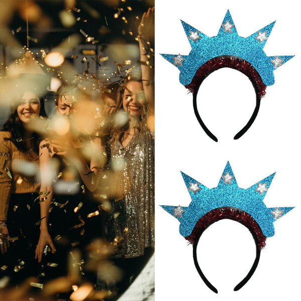 4th of july headband crown