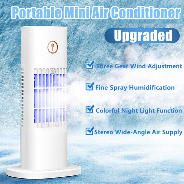 Portable Mini Air Conditioning Fan USB Spray Type Water Cooling Fan