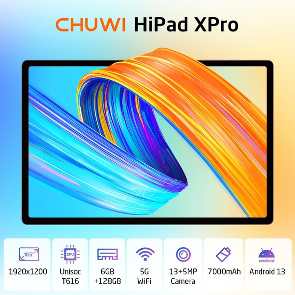 2023 New Arrival CHUWI Hipad XPro Android 12 Tablet 6+128G