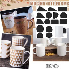 semicirclemold, Coffee, Ceramic, mughandleformsclaycuphandlemold