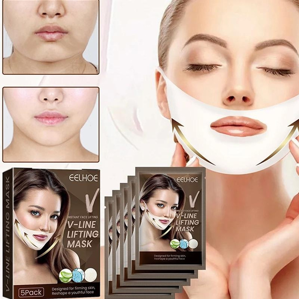 Face Lift Slimming Mask Neck Mask Face Lift V Lifting Chin Up Patch 4D Ear Tightening Skinny