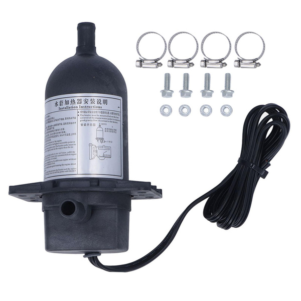 Engine Water Jacket Heater Self Circulating Generator Thermostat