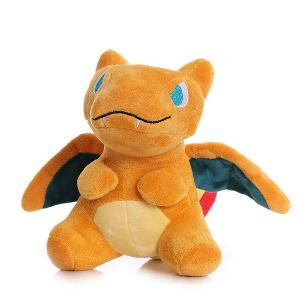 1pcs 23cm Q edition Charizard Plush Toys Doll Charizard Soft Stuffed ...