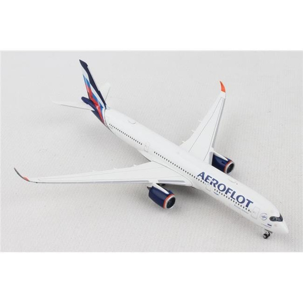 Herpa HE534574 1-500 Scale Aeroflot A350-900 Model Aircraft Toy | Wish