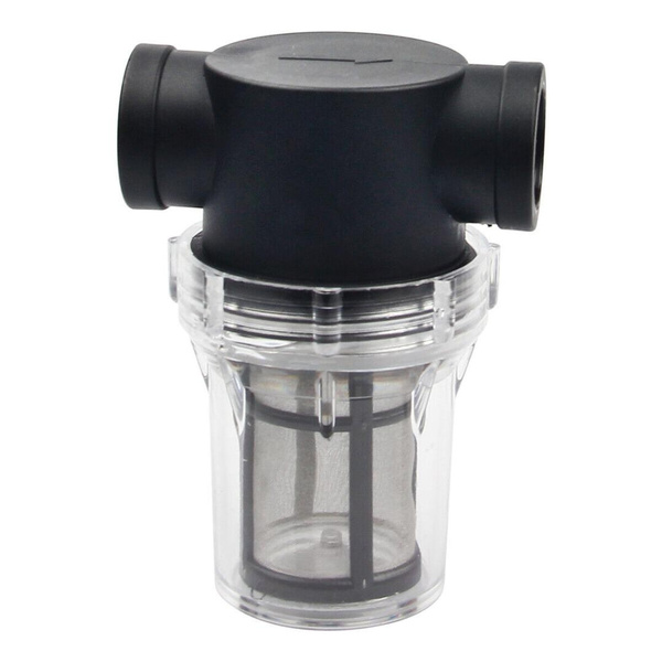 New Garden Pond Inline Mesh Strainer Water Pump Filter Irrigation High ...