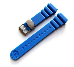 Steel, siliconewatchband, Pins, Silicone
