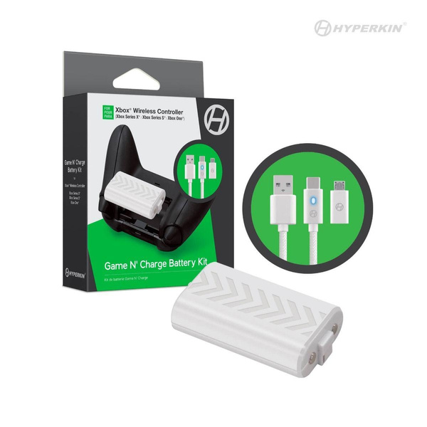 Game N' Charge Battery Kit (White) For Xbox Series X® / Xbox Series S