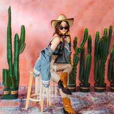 Summer, Travel Accessories, Cowboy, unisex