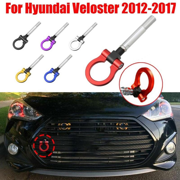 Heavy Duty Tow Hook Folding Ring Racing Car Front Rear Bumper Tow Hook