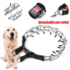 Medium, Dog Collar, Chain, prongcollar