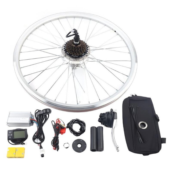 26in front electric bicycle motor conversion kit 48v 1000w