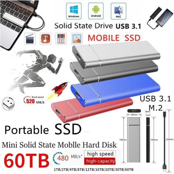 1TB 2TB 4TB 8TB 12TB 16TB 20TB 30TB 60TB High Speed Mobile External 1tb 2tb 4tb 8tb 12tb 16tb 20tb 30tb 60tb high speed mobile external