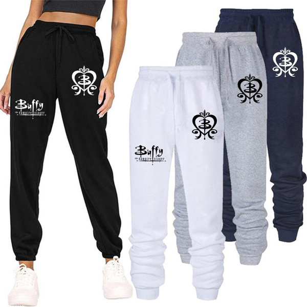 Buffy the Vampire Slayer Printed Women Sport Pants Loose Long