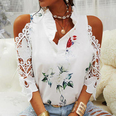 blouse, shirtsclothing2023, Fashion, Lace