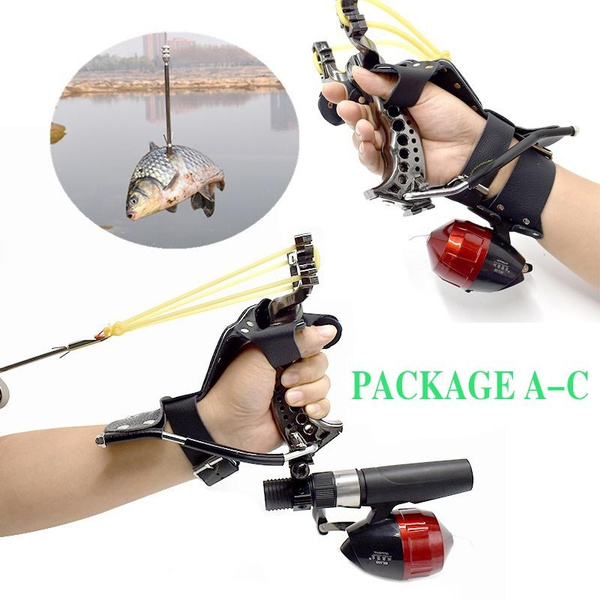 Powerful Multifunction Archery Bow Fish Shooting Slingshot Catapult