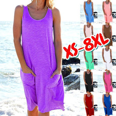 Summer, Plus Size, Dress, beach dress
