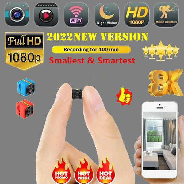 [2023 Version]SQ11 Spy Camera Wireless Hidden WiFi Mini Camera HD 1080P ...