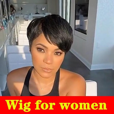 wig, hair, Shorts, lacefronthumanhairwig