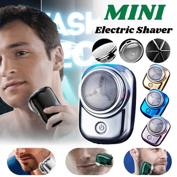 2023 Mini Electric Travel Shaver For Men Pocket Size Washable Electric