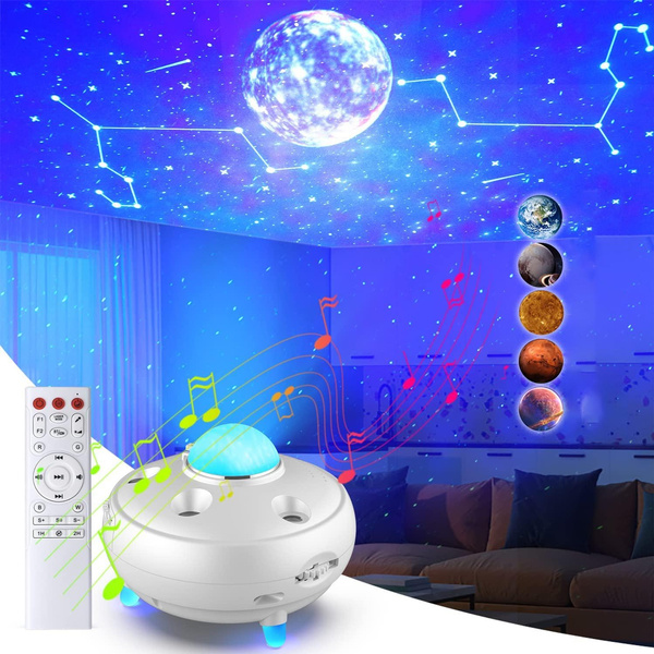 2023 New Version 4 in 1 Galaxy Projector Light 12 Constellations 5 ...