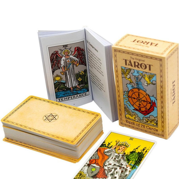 2023 New Tarot Cards And Book Tarot Cards Deck Tarot Cards And Book ...