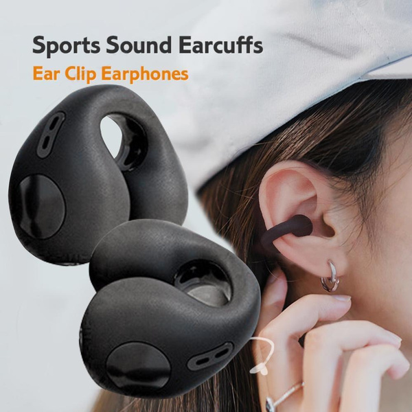 Clip on shop earphones