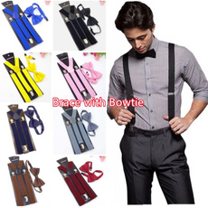 weddingparty, suspenders, trousers, Necktie