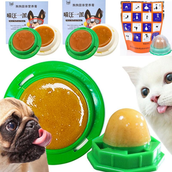 Healthy Dog Licking Candy Pet Treats Cat Sugar Dog Food Solid Energy Ball  Nutrition Sugar Pet Licking Supplies Snacks Toys Cat Dog Favor