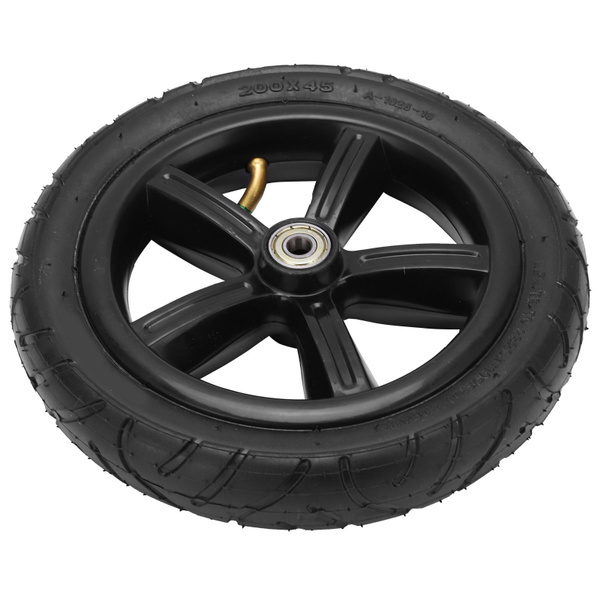 thumbnail image 2 of 8-Inch Pneumatic Off-Road Wheel – 200x50 Tire For Mountain Scooters & Skateboards, Durable Rubber & Alloy Hub 2 of 10