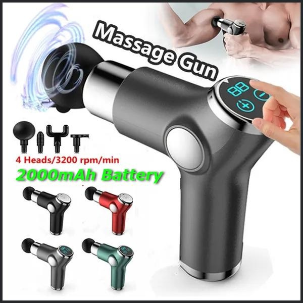[3200RPM 32 Speed] 2023 NEW UPGRADE Massage Gun Deep Muscle Massage
