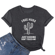 Tops & Tees, woman fashion, Graphic T-Shirt, Funny