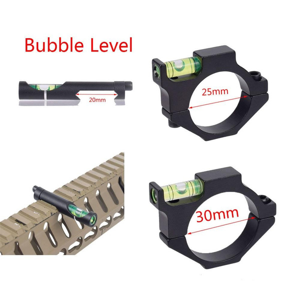 Rifle Scope Bubble Level 25.4mm/30mm Spotting Ring Bubble Spirit Level