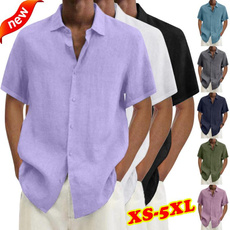 shirts for men, 短褲, cottonlinen, Shirt