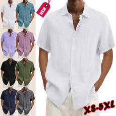 shirts for men, Shorts, cottonlinen, Shirt