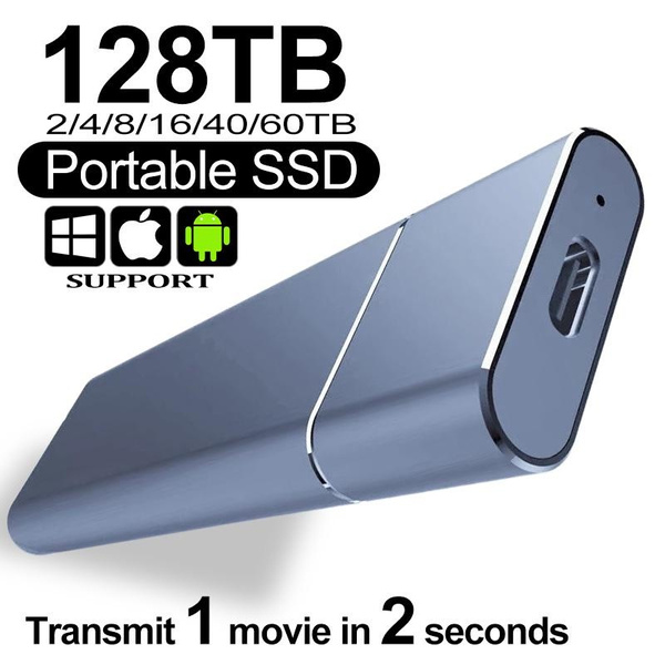 SSD Mobile Solid State Drive Mini disque externe portable 4 To USB