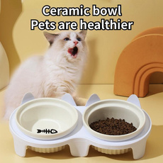 Ceramic, pet bowl, pocketportabledogbowl, Pets