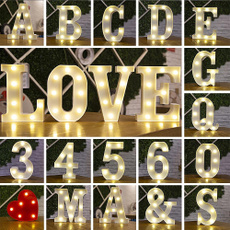 weddinglight, alphabetlight, ledweddinglight, Christmas