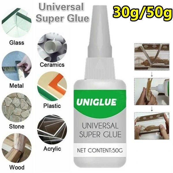 Universal Super Glue Strong Plastic Glue for Resin Ceramic Metal Glass 50ml
