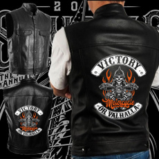 bikerleathervest, motorcyclevestleather, skullleatherjacket, Fashion
