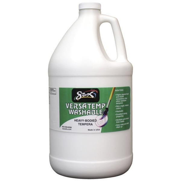 Chroma Acrylics Versatemp Washable Heavy Bodied Tempera Paint, White Wish