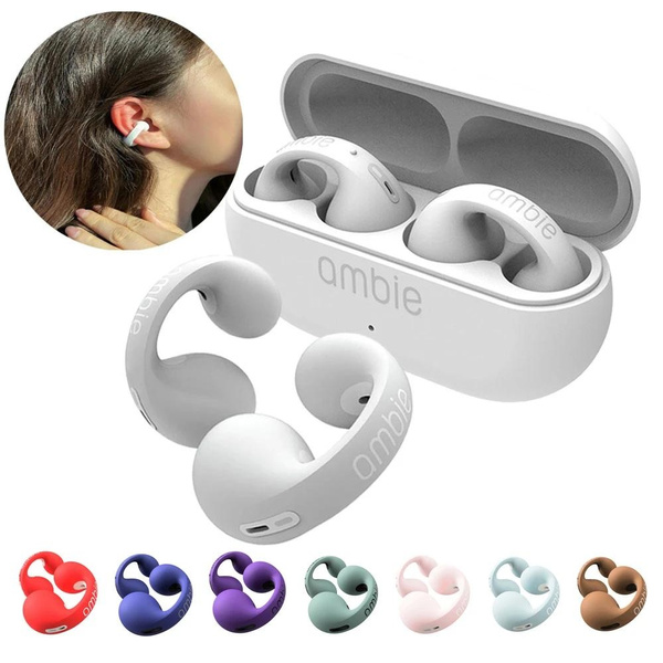 2023 New Upgrade Pro 1:1 For Ambie Sound Earcuffs Earring Wireless
