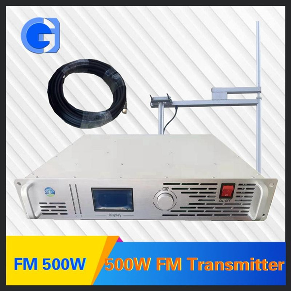 500W FM Transmitter Broadcasting Equipment for Radio Station