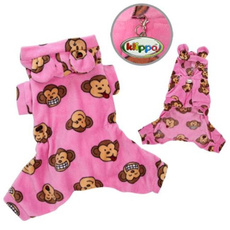 pink, Fleece, monkey, Pets