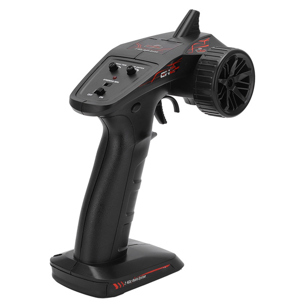 RC Transmitter and Receiver RC Remote Controller Motor and ESC Set CH2 ...